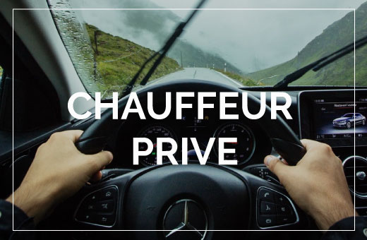 bouton lien vers chauffeur privé